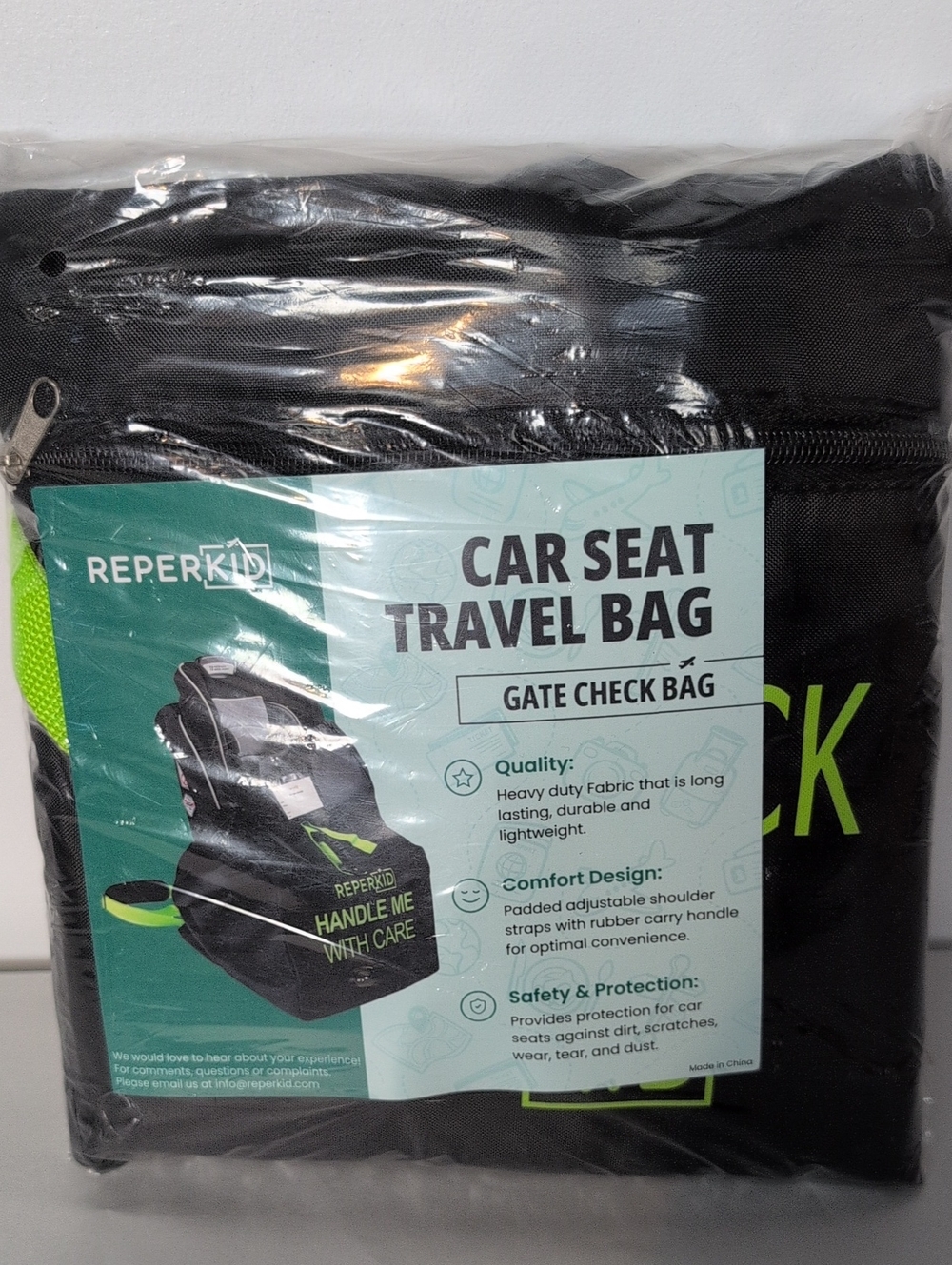 ReperKid New Car Seat Travel Gate Check Bag
